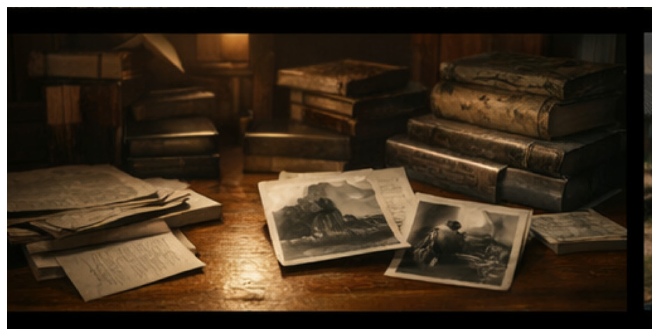 松浦一家が語られる背景を象徴する昭和レトロな書斎と古い資料のイメージ