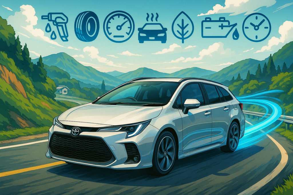カローラツーリング 燃費 悪い：ガソリン車オーナー必見！今日からできる燃費向上テク10選
