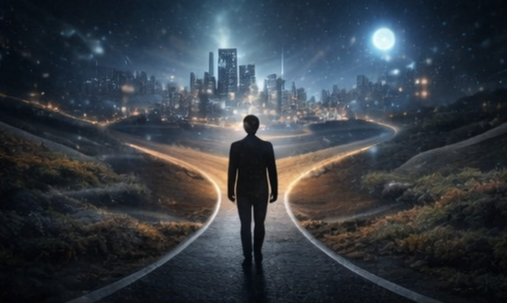 未来人 予言一覧を理解するために未来人の意味やネット発の噂とSF設定の違いを整理した概念イメージ