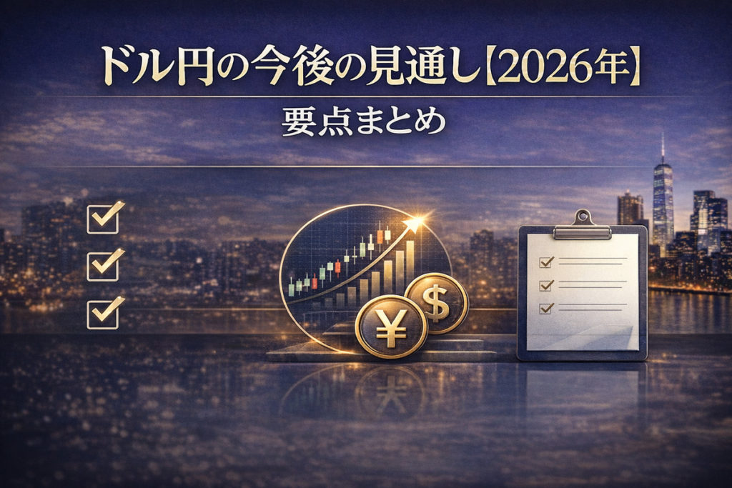 ドル円の今後の見通し【2026年】の要点まとめ
