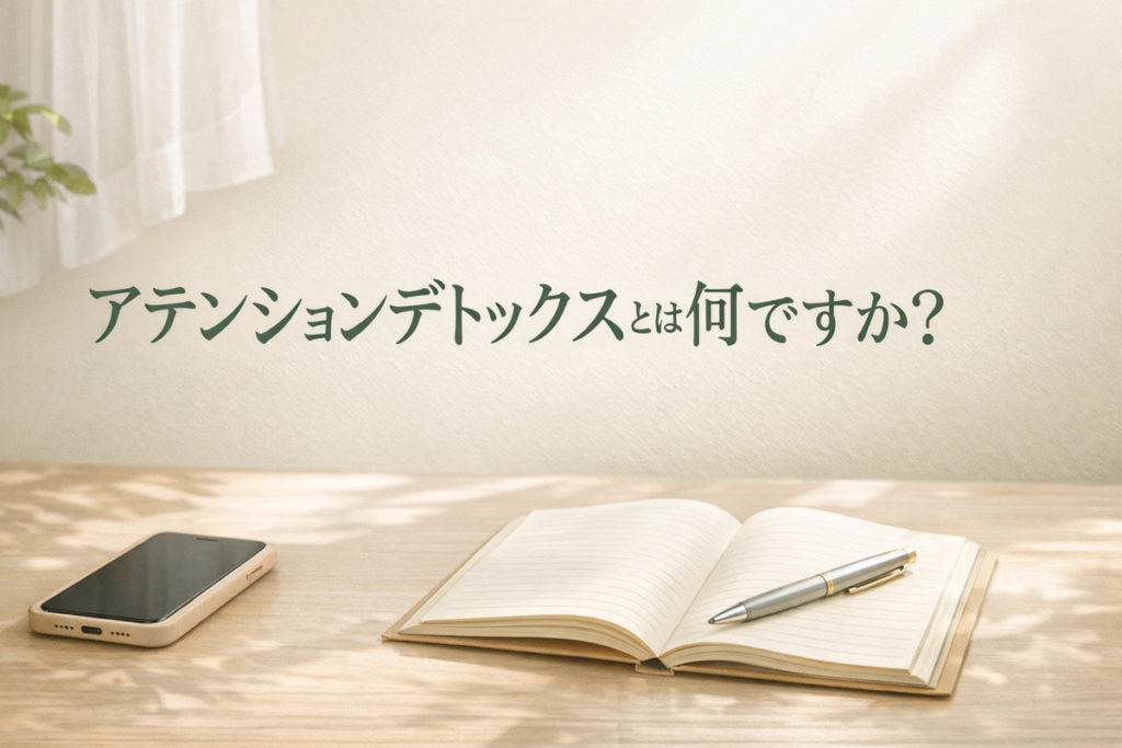 アテンションデトックスとは何ですか？