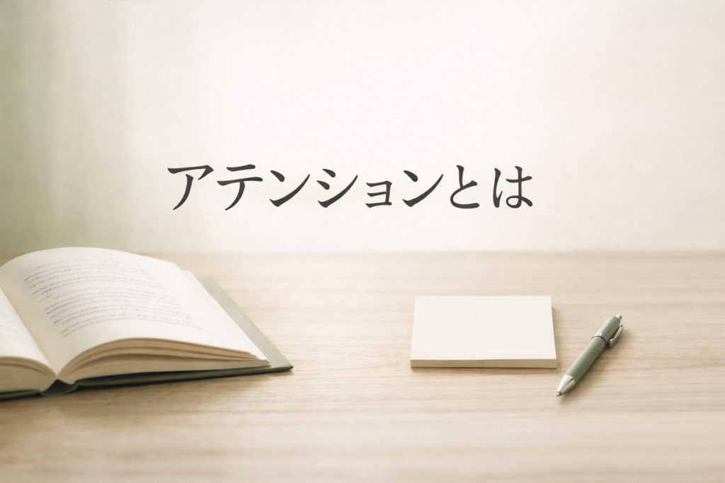 アテンションとは