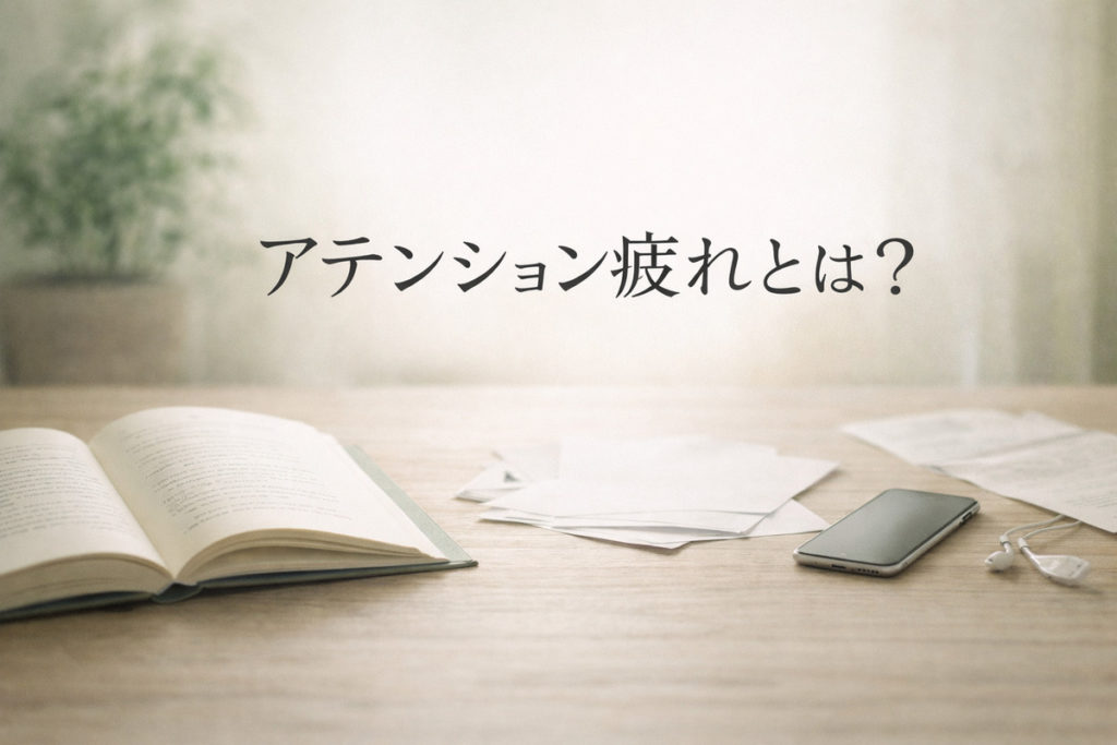 アテンション疲れとは？
