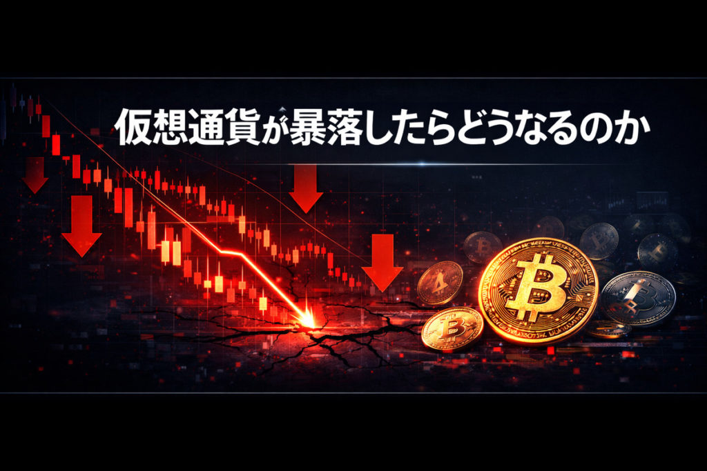 仮想通貨が暴落したらどうなるのか
