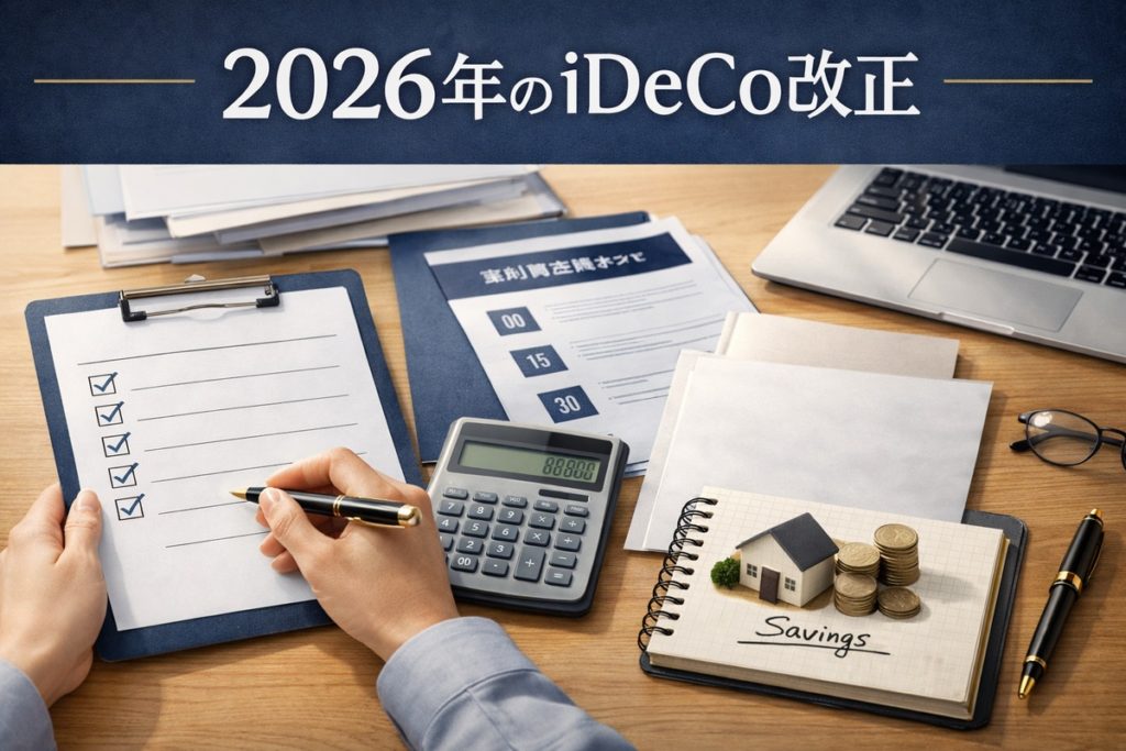 2026年のiDeCo改正で会社員が確認すべき実践ポイント