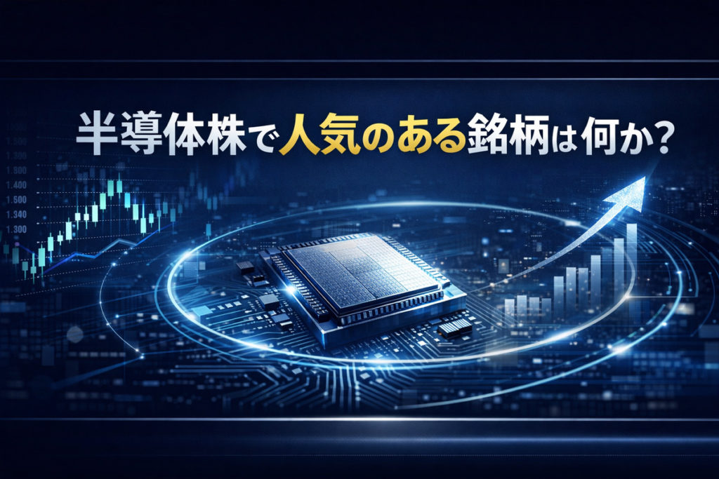 半導体株で人気のある銘柄は何か?