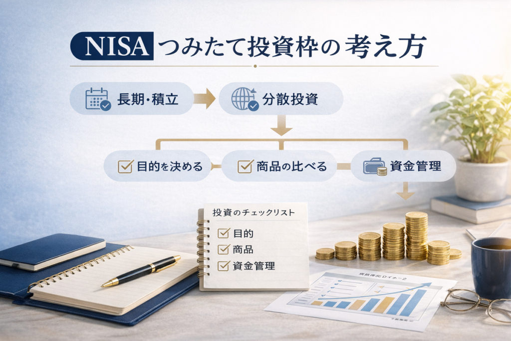 NISAのつみたて投資枠で何を買うか初心者が押さえたい考え方